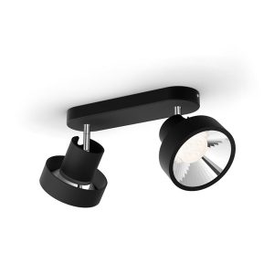 Spot LED Dublu Philips Bukko, 24V, 2x4.3W, 800 lm, intensitate