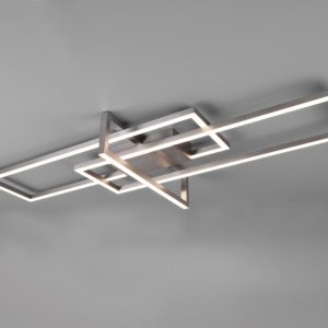 Plafoniera LED Trio SALINAS, 34W, 3900 lm, lumina calda (3000K),